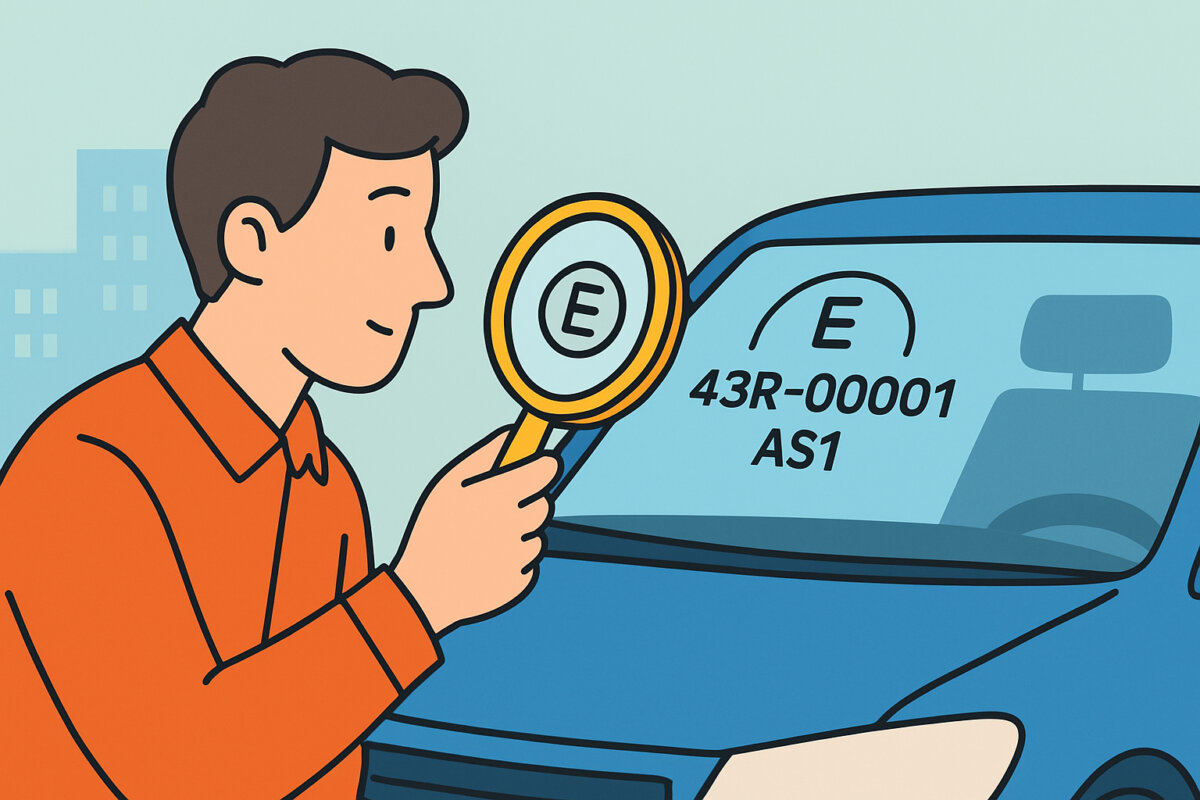 Autonlasin merkinnät ja standardit – lakisääteiset
