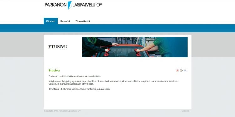 Parkanon Lasipalvelu Oy