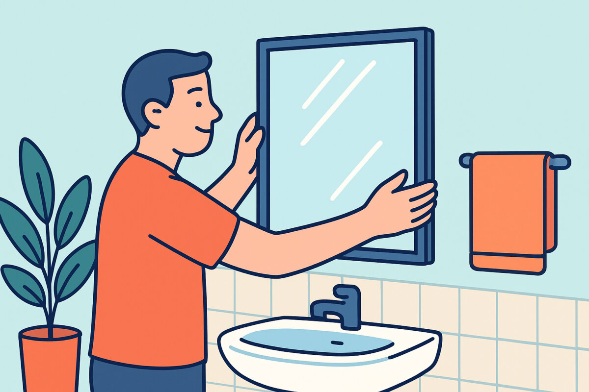 Sumuestopeili lämpimälle kylpyhuoneelle – käytäntö